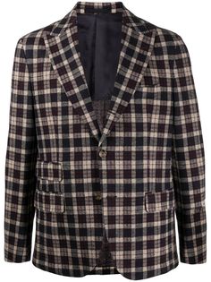 Eleventy пиджак в клетку