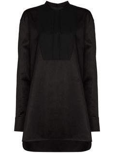 Jil Sander блузка Thursday с вышитым логотипом