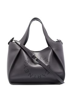 Stella McCartney сумка через плечо с перфорированным логотипом
