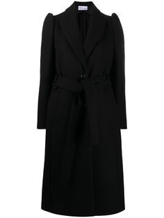 RedValentino пальто миди с поясом