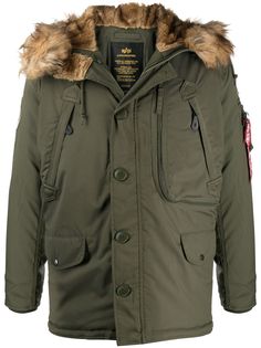 Alpha Industries куртка Polar с капюшоном