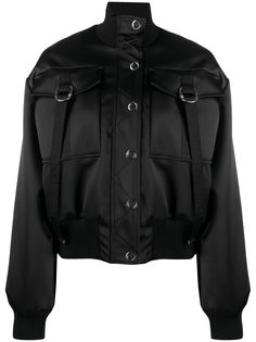 Just Cavalli атласный бомбер