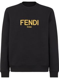 Fendi толстовка с логотипом