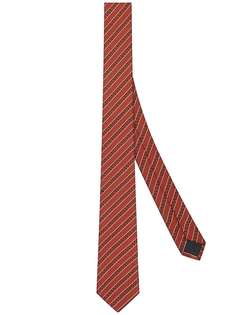 Fendi жаккардовый галстук