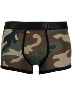 Moschino боксеры с камуфляжным принтом