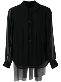 Comme Des Garçons Comme Des Garçons рубашка со вставками