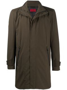 Boss Hugo Boss однобортное пальто
