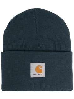 Carhartt WIP шапка бини с нашивкой-логотипом