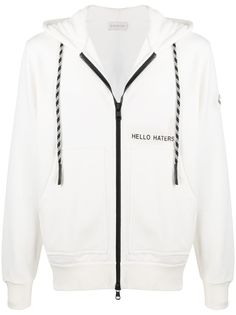 Moncler худи с графичным принтом