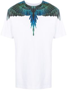 Marcelo Burlon County of Milan футболка с круглым вырезом и принтом Wings