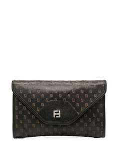 Fendi Pre-Owned клатч 1980-х годов с логотипом FF