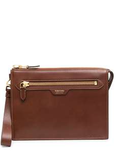 Tom Ford клатч с логотипом