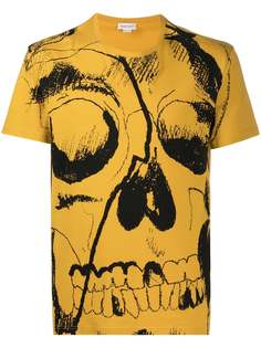Alexander McQueen футболка с принтом Skull