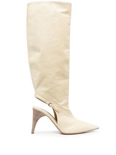Jil Sander сапоги с вырезами
