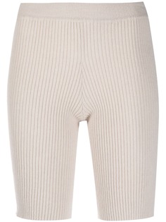 AMI AMALIA шорты в рубчик
