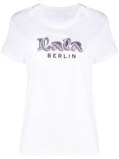 Lala Berlin футболка с вышитым логотипом