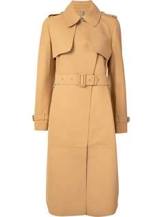 Burberry Pre-Owned тренч длины миди