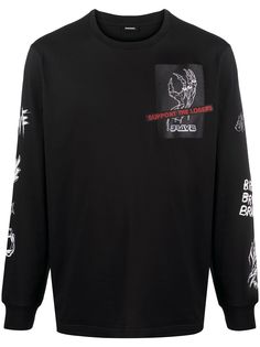 Diesel толстовка Zombie Hand с круглым вырезом