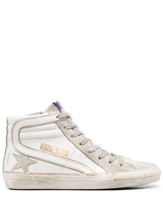 Golden Goose кеды Slide на шнуровке