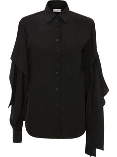 JW Anderson DRAPED SLEEVE SHIRT