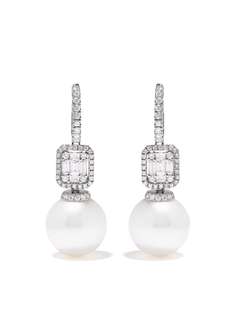 Yoko London серьги Starlight из белого золота с жемчугом и бриллиантами