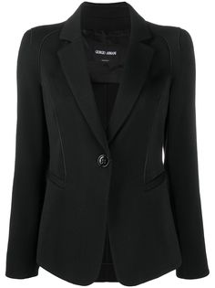 Giorgio Armani однобортный блейзер