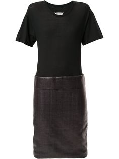 Maison Martin Margiela Pre-Owned платье с круглым вырезом