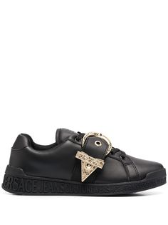 Versace Jeans Couture кроссовки со шнуровкой и пряжками