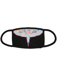 Marcelo Burlon County of Milan PSYCHEDELIC WINGS MASK BLACK MULTICOLOR