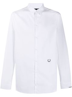 Raf Simons X Fred Perry рубашка с вышивкой
