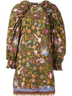 Ulla Johnson платье-трапеция с цветочным принтом