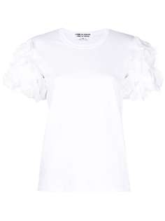 Comme Des Garçons Comme Des Garçons ruffle appliqué T-shirt