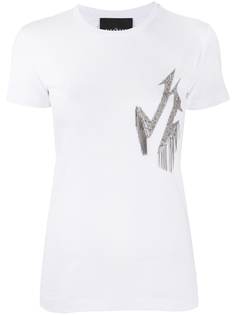 John Richmond декорированная футболка