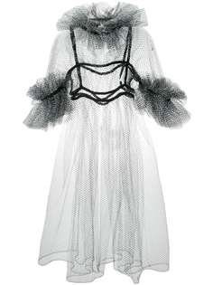 Comme Des Garçons Noir Kei Ninomiya платье из тюля