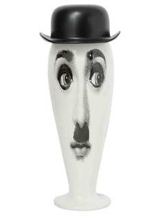 Fornasetti ваза с крышкой в виде шляпы-цилиндра