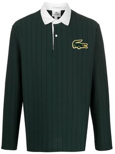Lacoste Live рубашка-регби с нашивкой-логотипом