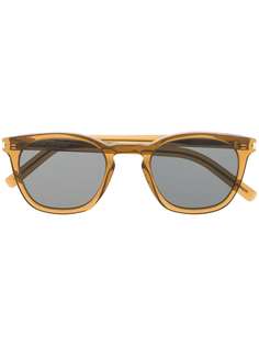 Saint Laurent Eyewear солнцезащитные очки в квадратной оправе