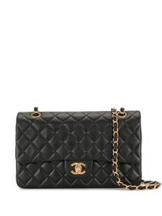 Chanel Pre-Owned сумка на плечо 2001-го года с двойным клапаном и цепочкой