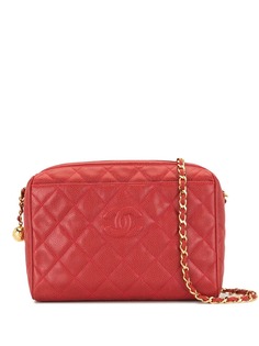 Chanel Pre-Owned стеганая сумка на плечо 1995-го года с цепочкой