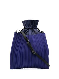 Pleats Please Issey Miyake сумка через плечо с кулиской