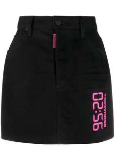 Dsquared2 джинсовая юбка мини