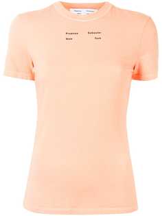 Proenza Schouler White Label футболка с логотипом