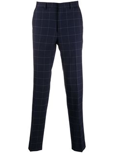 Polo Ralph Lauren клетчатые брюки строгого кроя