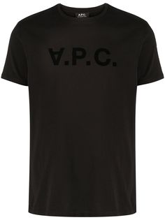 A.P.C. футболка с логотипом