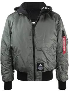 Alpha Industries двусторонний пуховик FD Rev.