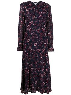 Tommy Hilfiger платье миди с цветочным принтом