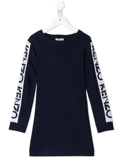 Kenzo Kids платье вязки интарсия