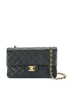 Chanel Pre-Owned сумка на плечо 1992-го года с двойным клапаном