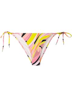 Emilio Pucci плавки бикини с принтом Vetrate