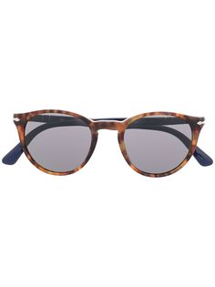 Persol солнцезащитные очки PO3152S в круглой оправе